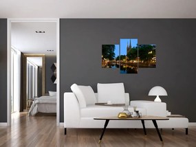 Tabou orașului istoric nocturn (90x60 cm)