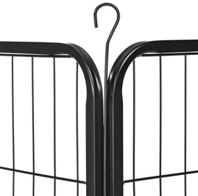 Juskys Pix metalic pentru catelusi -160x160x80cm