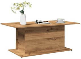 vidaXL Măsuță cafea, stejar artizanal, 102x55,5x40 cm, lemn prelucrat