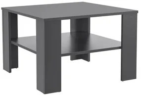 Juskys Masuta de cafea 60x60cm - gri inchis