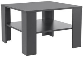 Juskys Masuta de cafea 60x60cm - gri inchis
