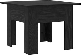 vidaXL Masă de cafea Stejar Negru 55 x 55 x 42 cm Lemn compozit