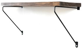 Raft din lemn Wr038 Nuc 60x20x14 cm