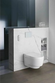 Vas wc suspendat Geberit Aquaclean Mera Comfort alb alpin cu functie de bideu electric