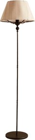 Lampadar AYD-3485, crem/negru, PVC/metal, 38x143 cm
