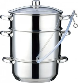 Extractor de suc Klausberg KB 9032, 28 cm, 8 litri, 4 piese, pentru plite cu inducție, din oțel inoxidabil