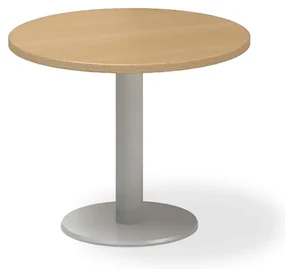 Masa de intalnire ProOffice, diametru 70 cm, fag
