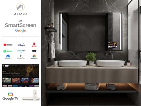 SMART oglindă LED cu iluminare M4 + SmartScreen with Google TV