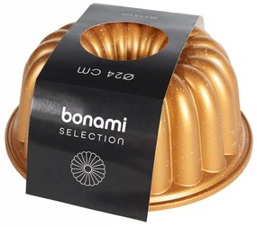 Formă de copt din aluminiu turnat Bonami Selection Lotus, auriu