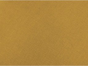 Canapea galbenă cu tapițerie din chenille 160 cm Celine – Bobochic Paris