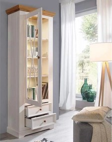 Set lemn masiv alb-natur Living Iris Model B