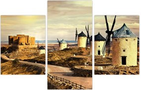 Tablou - Morile de vânt (90x60 cm)