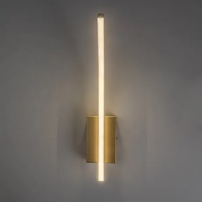 Rabalux 75089 - Aplică LED de perete pentru baie TILMANN 10W/230V 4000K IP44 auriu