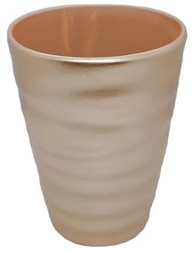 Vaza ceramica Melissa 16cm, Auriu