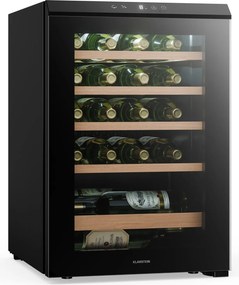 Klarstein Bevora frigider pentru vin independent | 4 sertare | 62 litri | 20 sticle | 43 cm