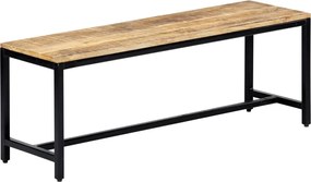 vidaXL Bancă de bucătărie, 120 cm, lemn masiv de mango nefinisat