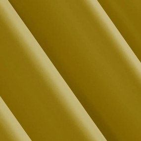 Draperie monocromă galbenă Lungime: 250 cm