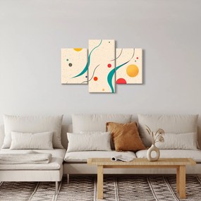 Tablou - Ilustrație colorată minimalistă (90x60 cm)