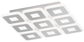Plafoniera LED dimabila design modern Domino 41x41cm