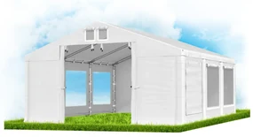 Cort de petrecere 4x6x2 Comfort PVC 560g cu plasă împotriva insectelor Summer