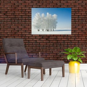 Tablou - Peisaj înzăpezit (90x60 cm)