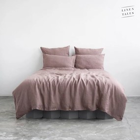 Lenjerie de pat roz din in 200x140 cm - Linen Tales