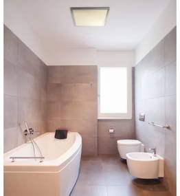 Plafonieră LED dimabilă pentru baie SAPANA LED/24W/230V IP44 Globo 41563-24N