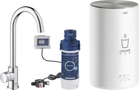 Baterie bucatarie Grohe Red Mono tip C crom si boiler marimea M