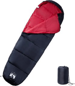 vidaXL Sac de dormit tip mumie pentru adulți de camping, 3 anotimpuri