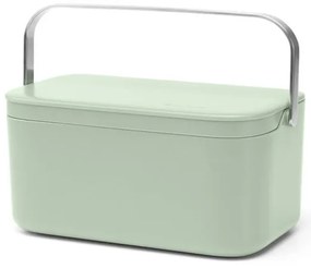 Cutie pentru resturi alimentare Brabantia SinkSide 1005611, 1.8 L, Maner, Verde deschis