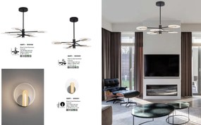 Aplica LED design modern Genti