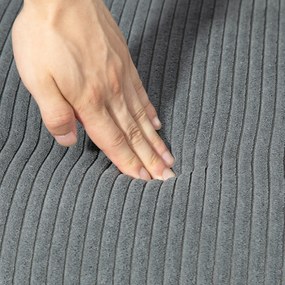 HOMCOM Canapea 2 Locuri Tapițată, Lemn, Poliester Catifelat, Spumă, 117 x 56,5 x 77 cm, Gri | Aosom Romania