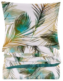 Lenjerie de pat din microfibra verde, FLUFF