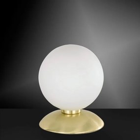 Paul Neuhaus 4437-60 - Lampă de masă BUBBA cu dimmer tactil, 1xG9/28W/230V, aurie