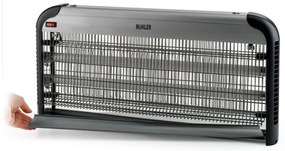 Lampa UVA pentru insecte Muhler MIK-100 1003954, 40W, 100 m², Sigura pentru oameni si animale, Functionare silentioasa, Negru/gri