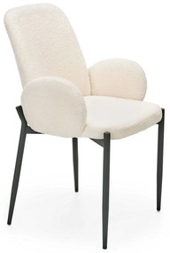 Scaun de bucaterie Lana, crem