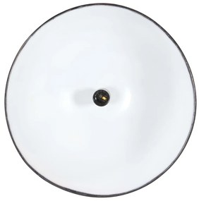 Lampa suspendata industriala, 25 W, negru, 42 cm, mango, E27 1, 42 cm, 42 cm