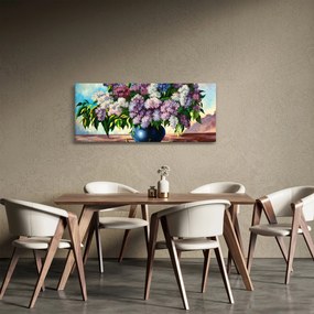 Tablou - Buchet de liliac (120x50 cm)