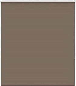 vidaXL Jaluzea cu role opace cafea 130x130 cm lățime material 126,6 cm