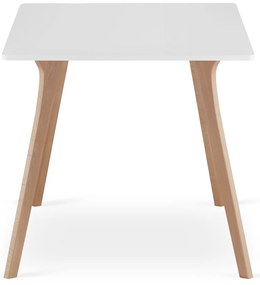 Masa de sufragerie alba MONTI 120x80 cm