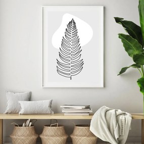 Poster - Abstracție naturală (A4)