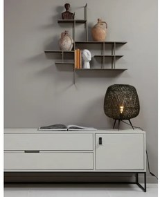 Lampă de masă MOZA 1xE27/60W/230V bambus verde