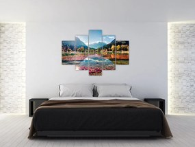 Tablou - Lacul Jasna, Gozd Martuljek, Alpii Iulieni, Slovenia (150x105 cm)