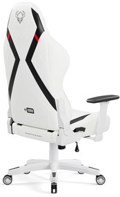 Scaun gaming Diablo X-Horn 2.0 King Size: alb-negru