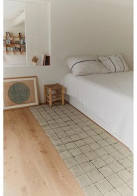 Covor bej țesut manual din lână 230x300 cm Mosaic Sandstone – Lorena Canals