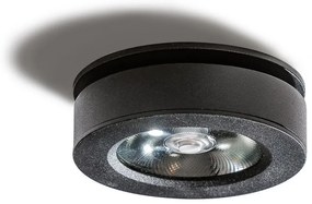 Spot LED incastrat directionabil de tavan/plafon IP54 FRIDA 7W 4000K negru