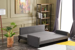Canapea extensibilă Bellina (antracit). 1063007