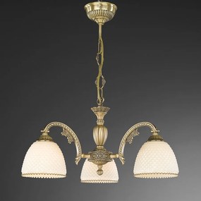 Candelabru din alama 3 brate design italian 7005