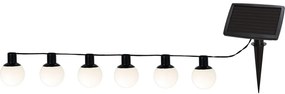 Șirag luminos solar LED Star Trading Balls Combo, 6 becuri, lungime 5 m