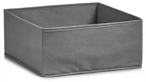 Cutie pentru depozitare, din material textil, Vlies Large Gri, L28xl28xH13 cm